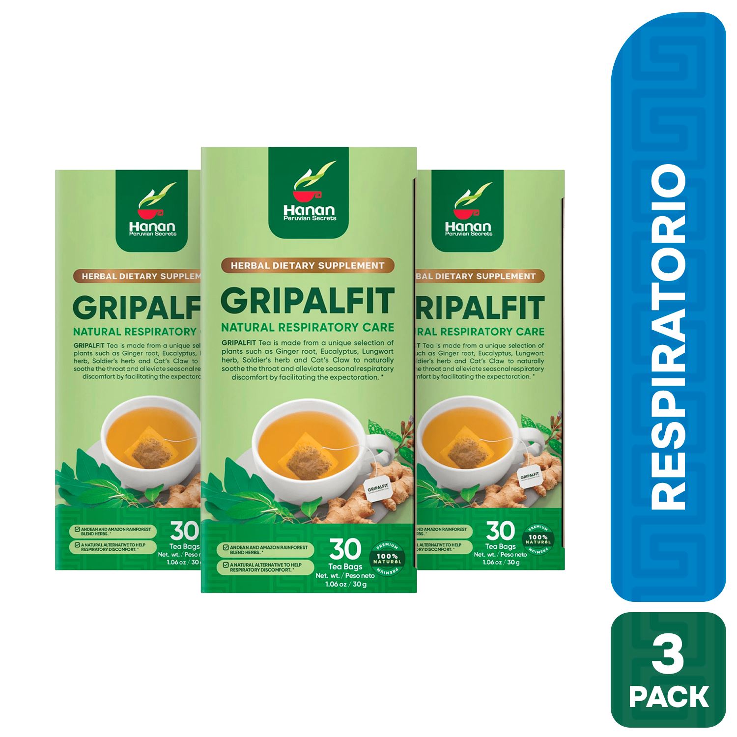 GRIPALFIT FILTRANTE HANAN TRIPACK 30UND